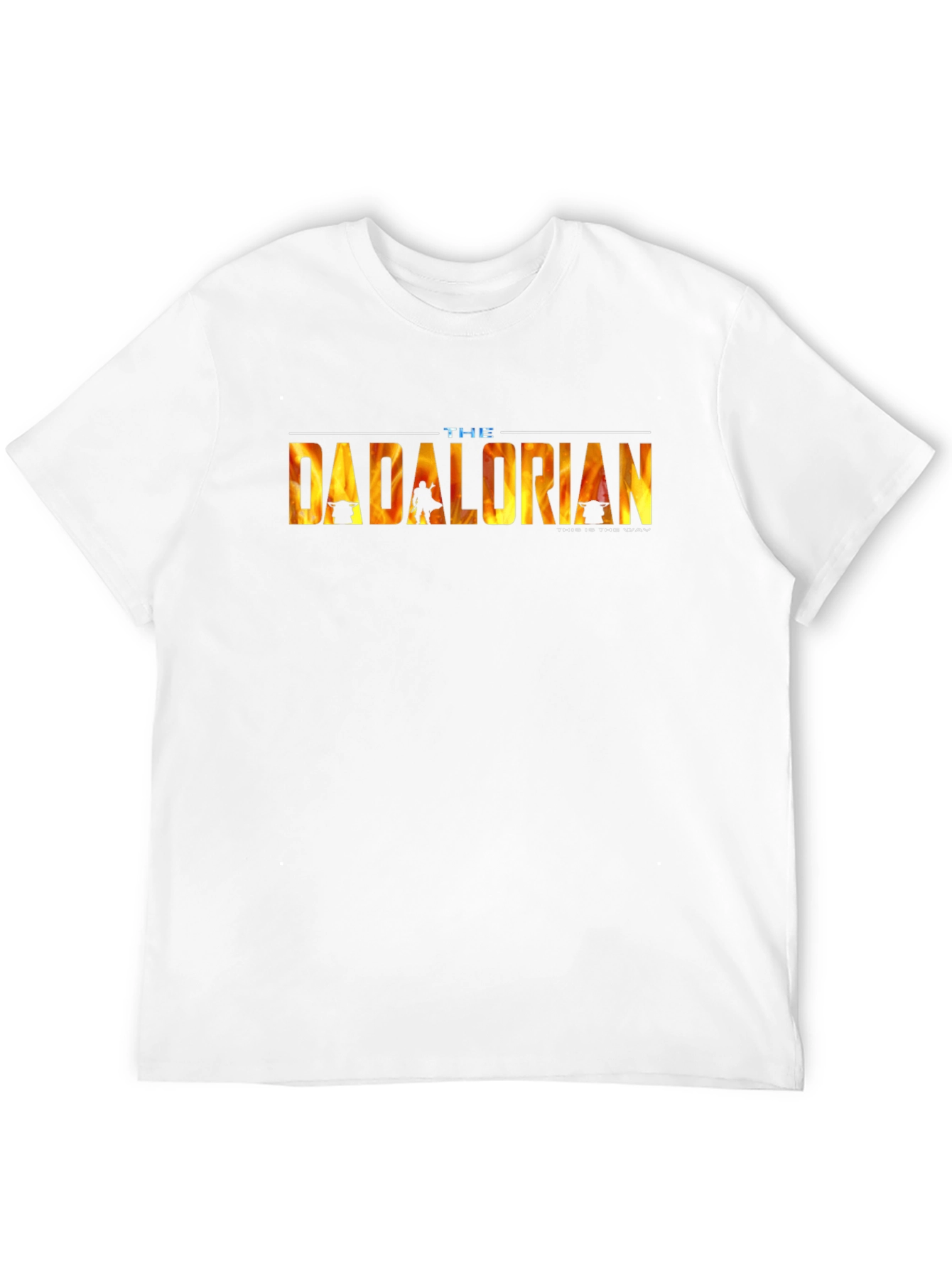 The Dadalorian Mens Black T-Shirt