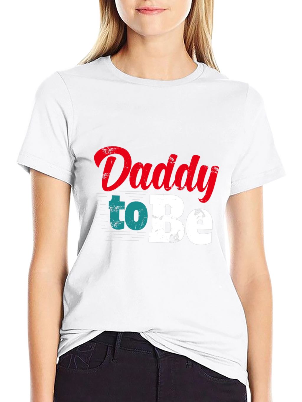 Daddy To Be Graphic Tee - Black T-Shirt