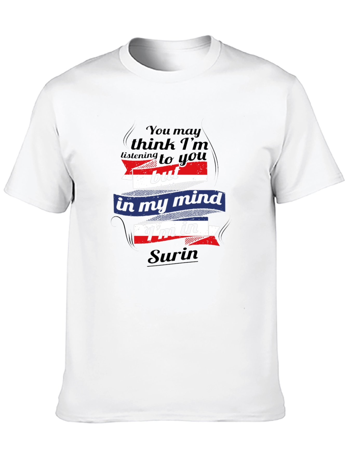 Surin Mind T-Shirt - Funny Thailand Travel Tee