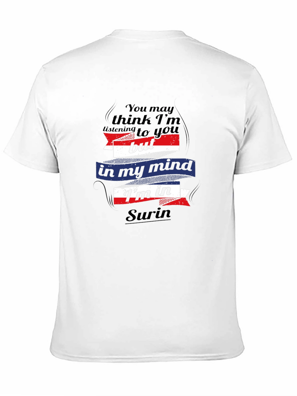 Surin Mind T-Shirt - Funny Thailand Travel Tee