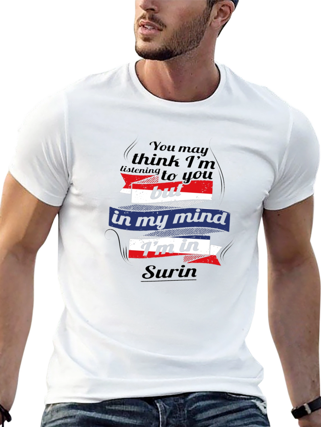 Surin Mind T-Shirt - Funny Thailand Travel Tee