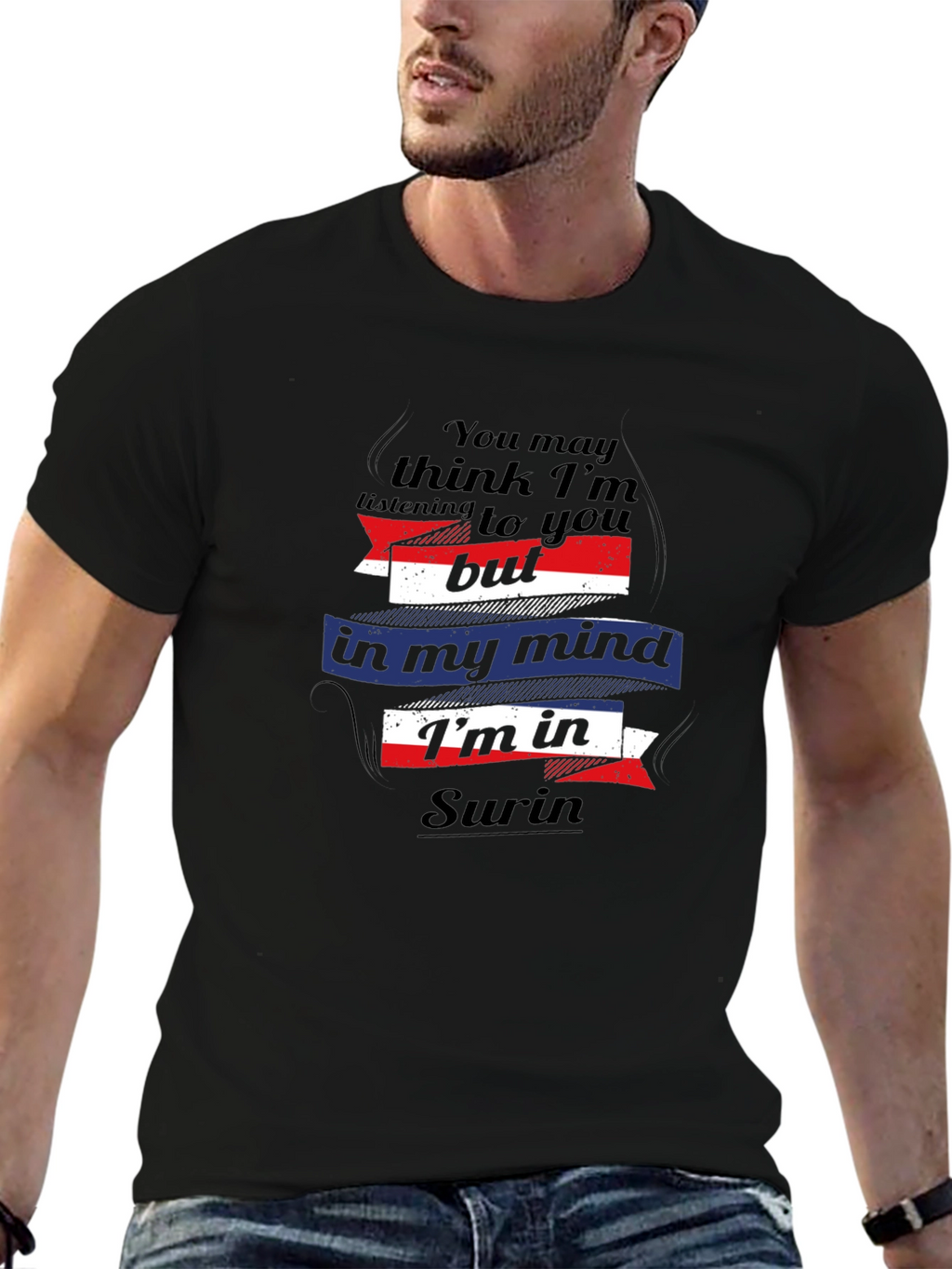 Surin Mind T-Shirt - Funny Thailand Travel Tee