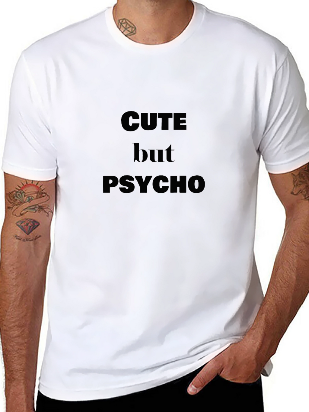 Cute But Psycho T-Shirt | Dark Humor Tee