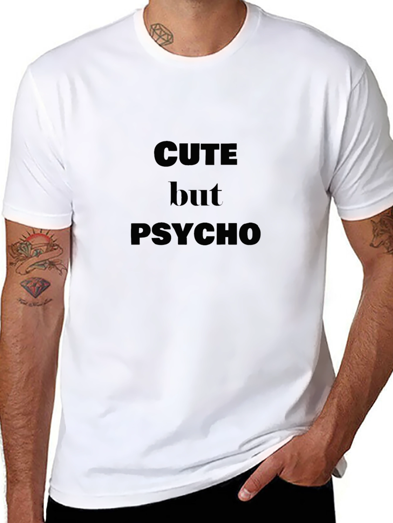 Cute But Psycho T-Shirt | Dark Humor Tee
