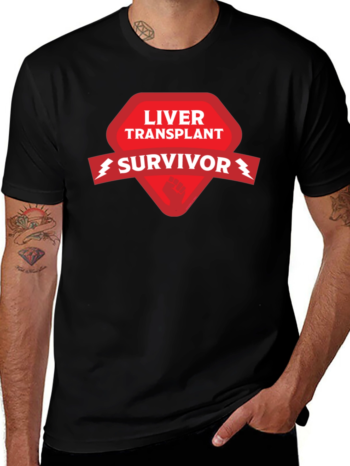 Liver Transplant Survivor Graphic Tee