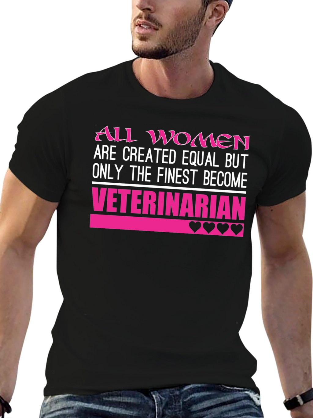 Finest Veterinarian Womens T-Shirt