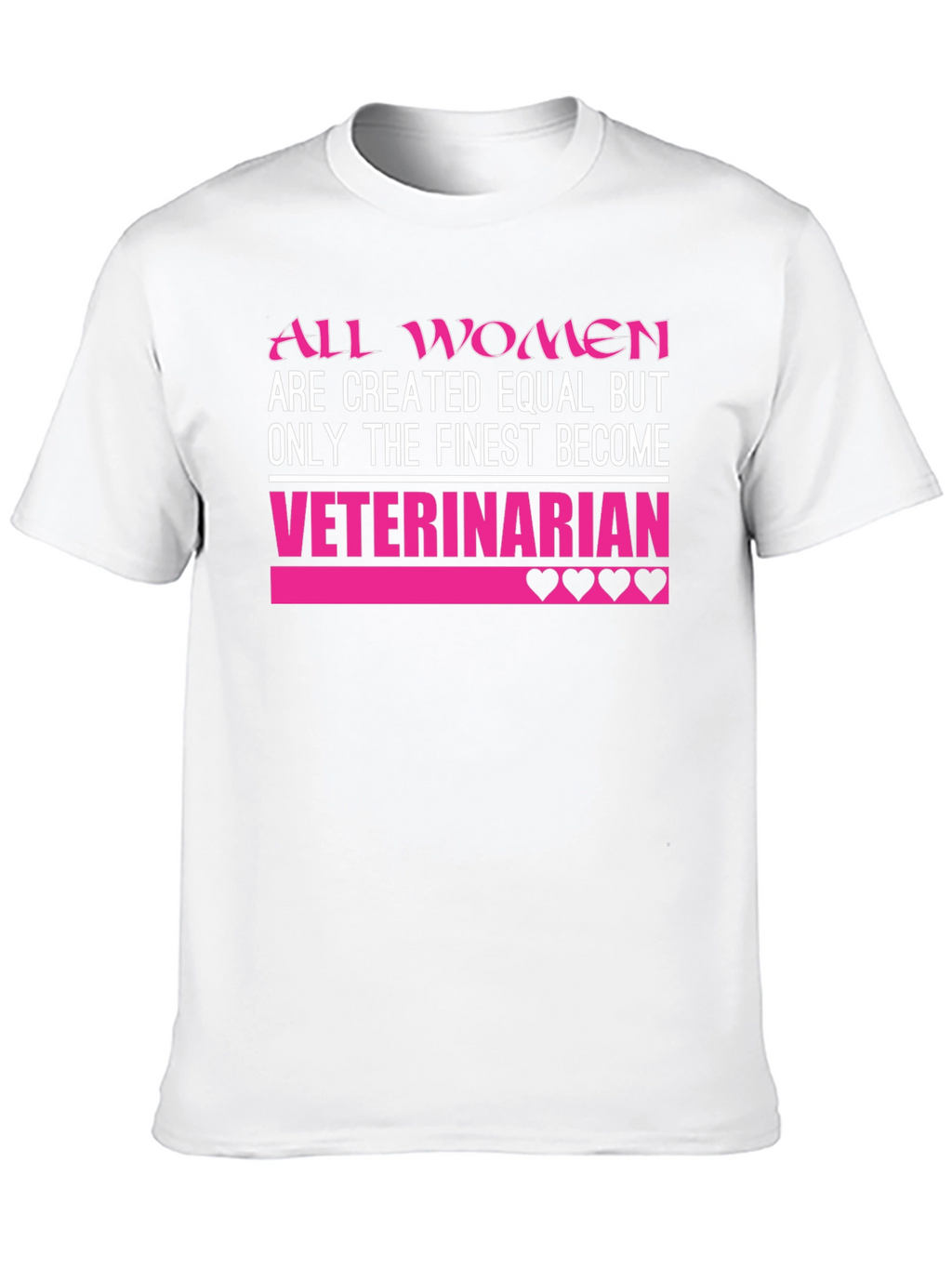 Finest Veterinarian Womens T-Shirt