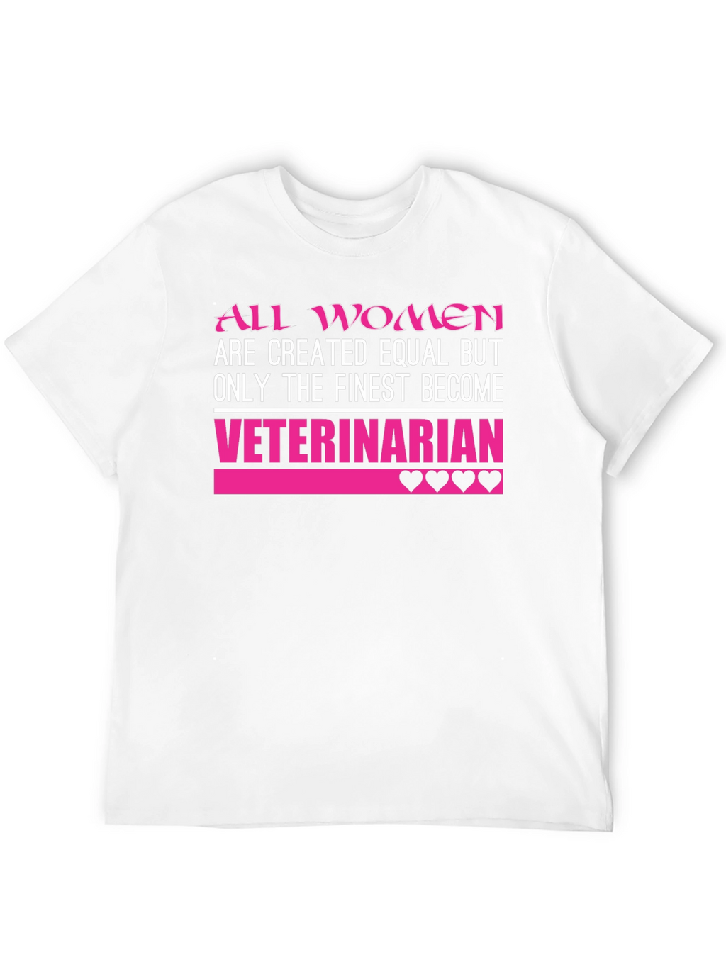 Finest Veterinarian Womens T-Shirt