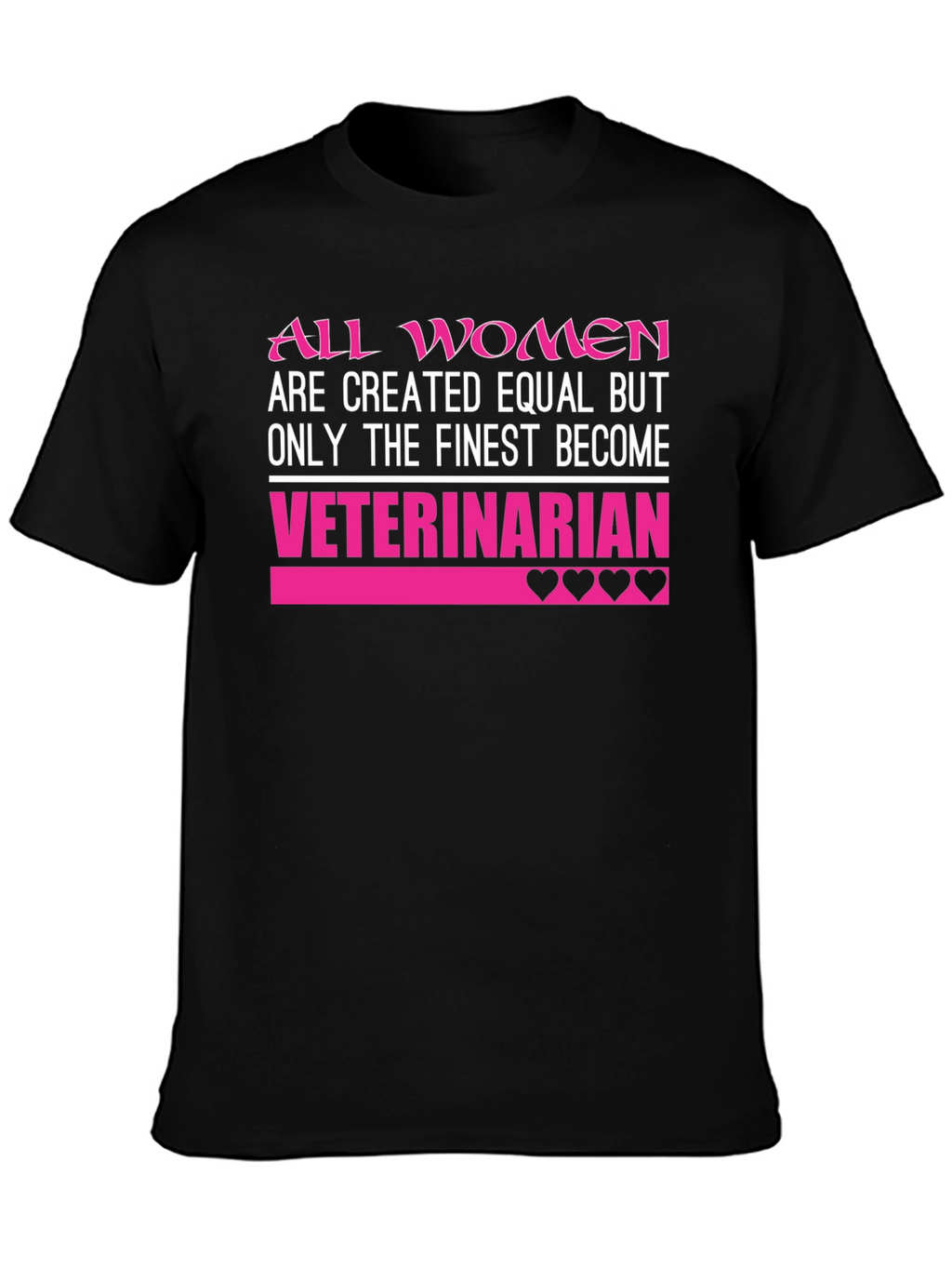Finest Veterinarian Womens T-Shirt