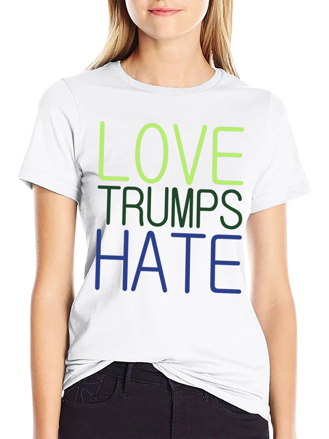 Love Trumps Hate Graphic T-Shirt