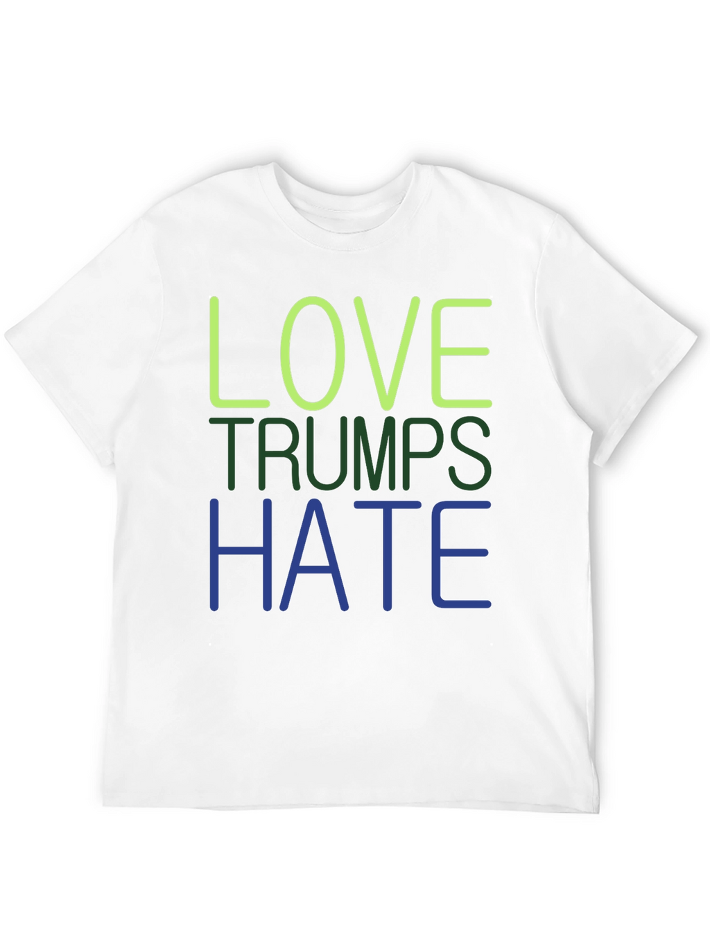 Love Trumps Hate Graphic T-Shirt