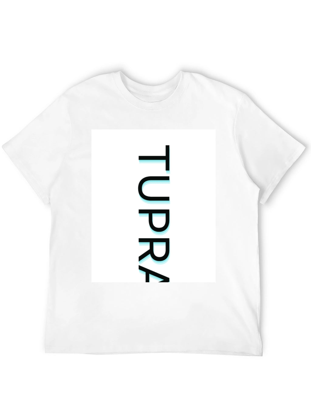 TUPPRA Graphic Tee - Modern Casual Black T-Shirt