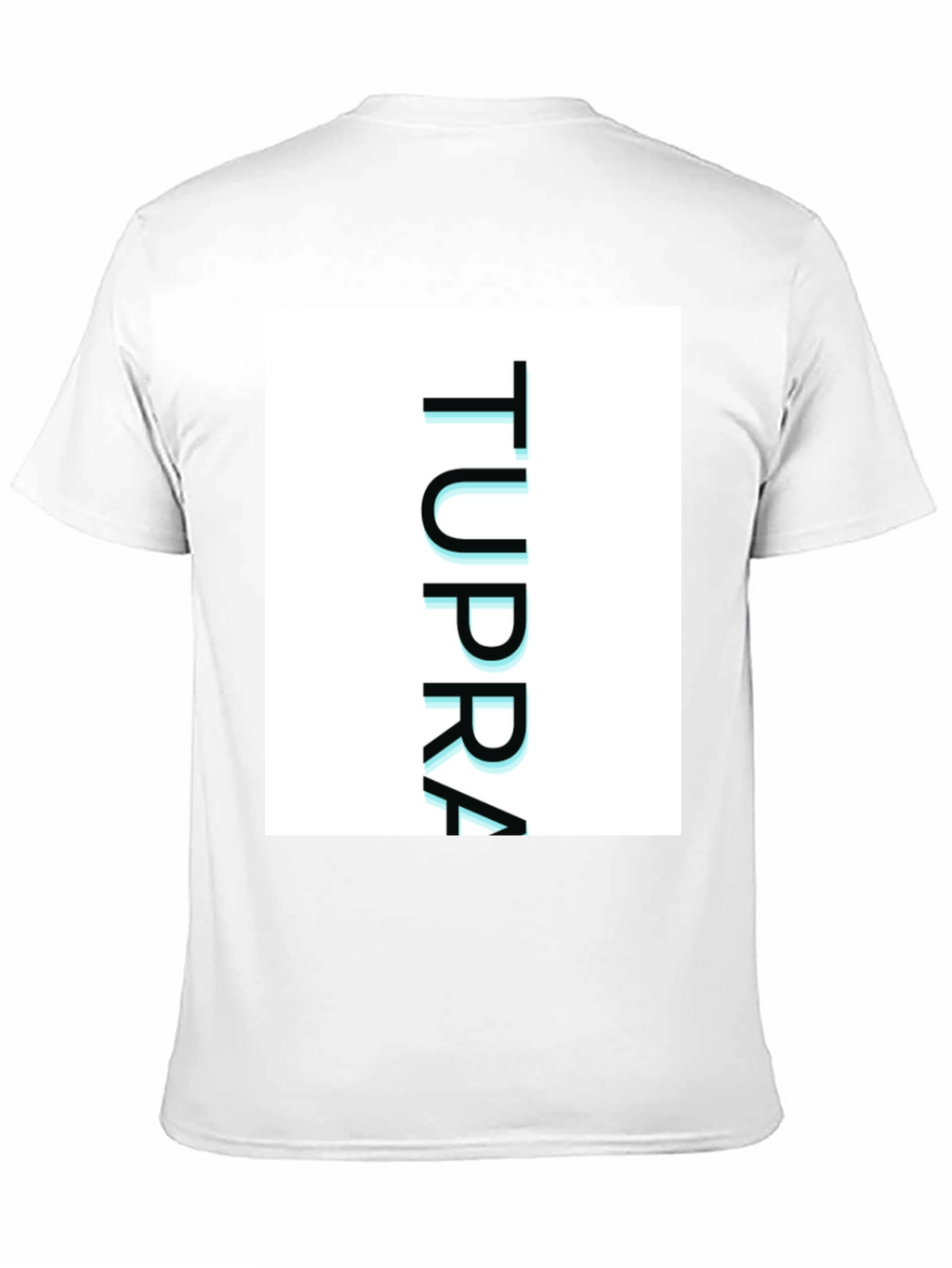 TUPPRA Graphic Tee - Modern Casual Black T-Shirt