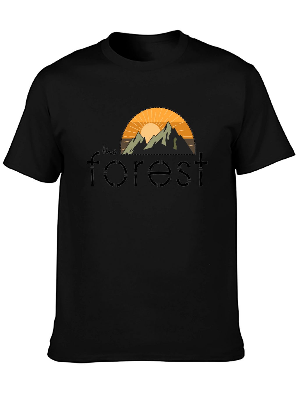 The Forest Graphic Tee - Nature Inspired Design