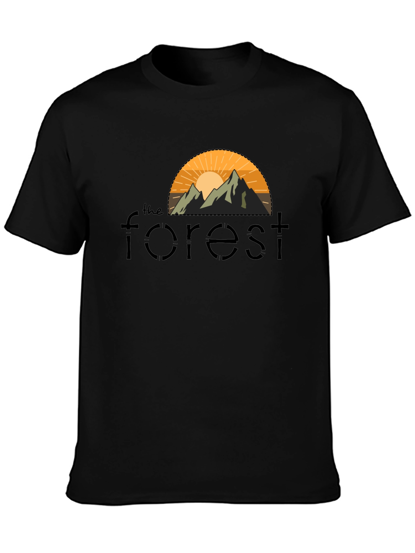 The Forest Graphic Tee - Nature Inspired Design