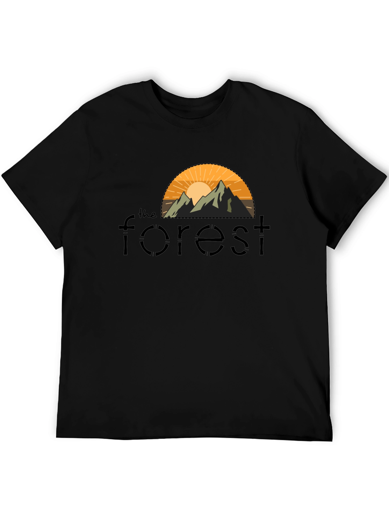 The Forest Graphic Tee - Nature Inspired Design