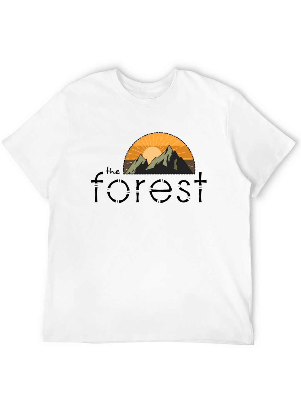 The Forest Graphic Tee - Nature Inspired Design
