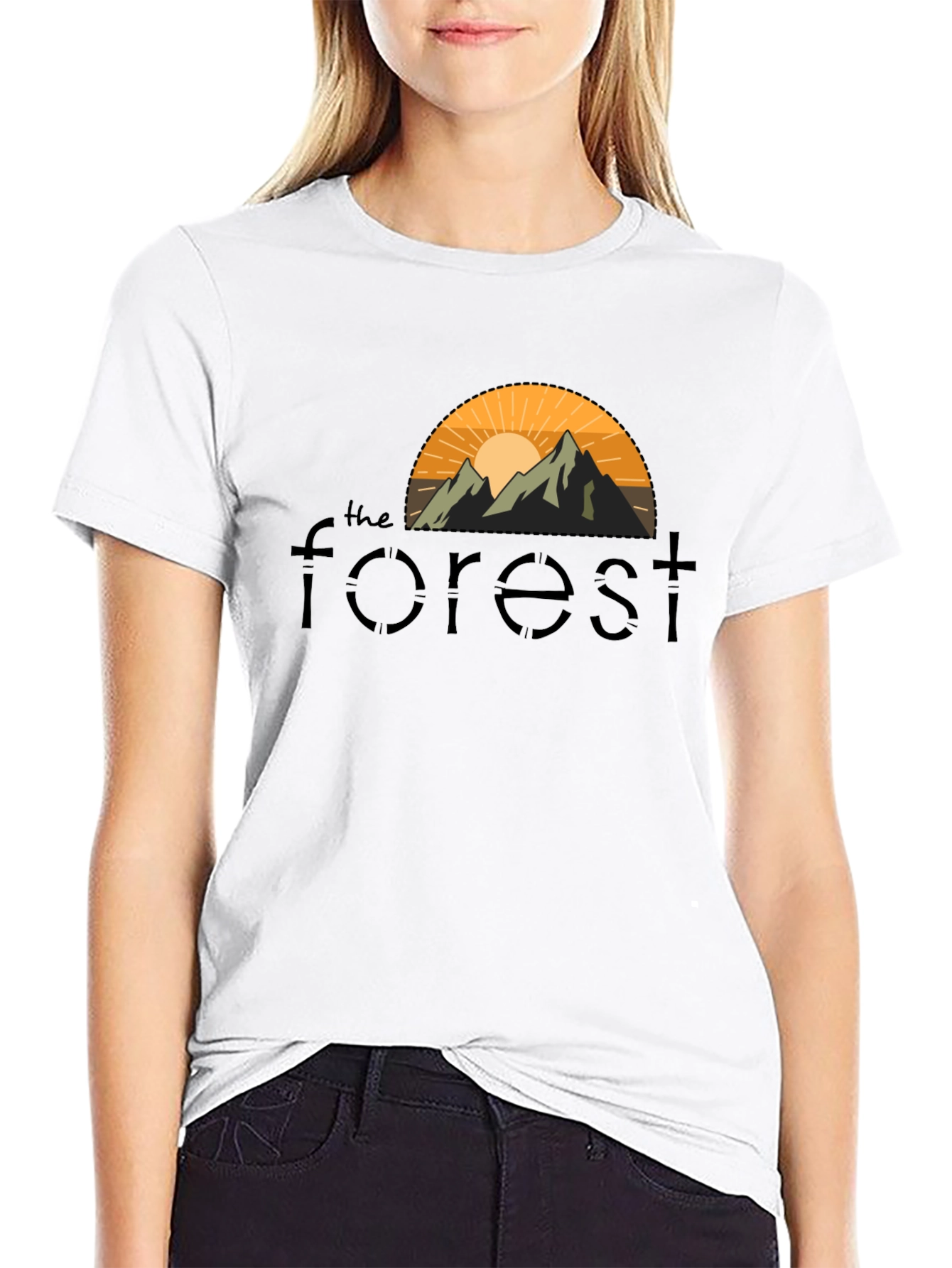 The Forest Graphic Tee - Nature Inspired Design