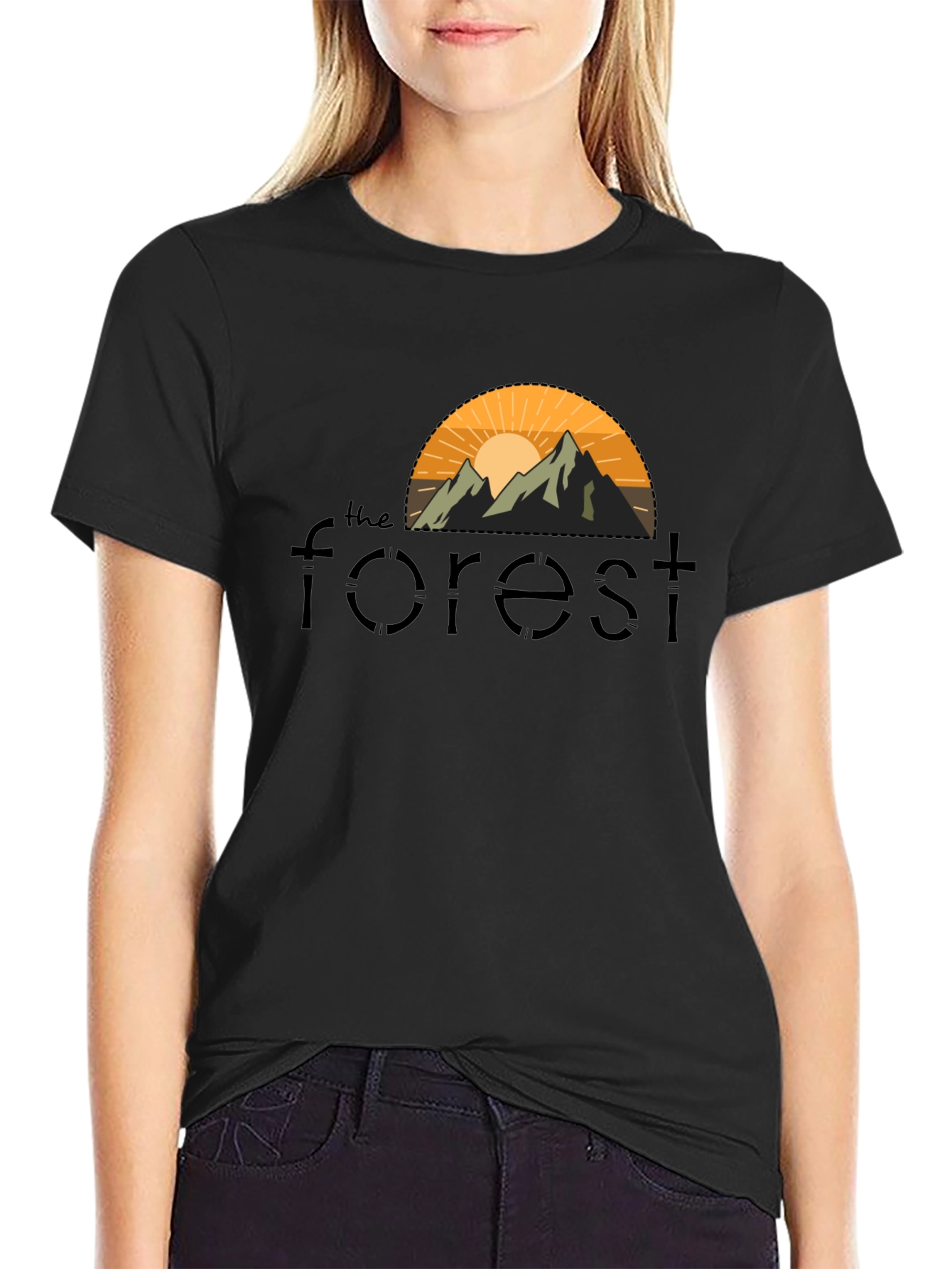 The Forest Graphic Tee - Nature Inspired Design