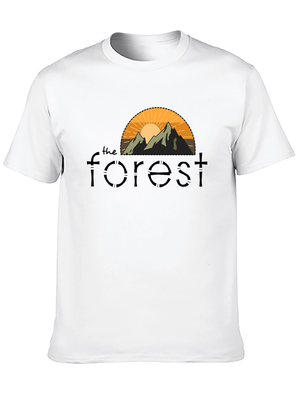 The Forest Graphic Tee - Nature Inspired Design
