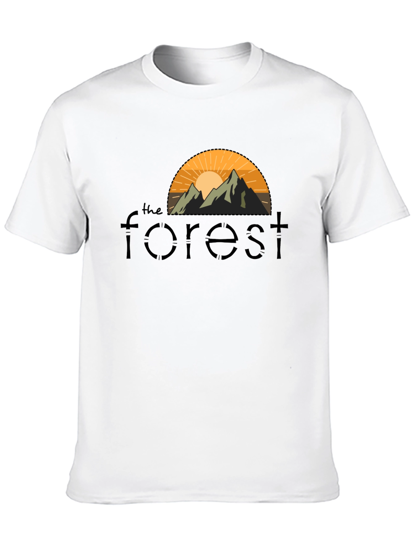 The Forest Graphic Tee - Nature Inspired Design