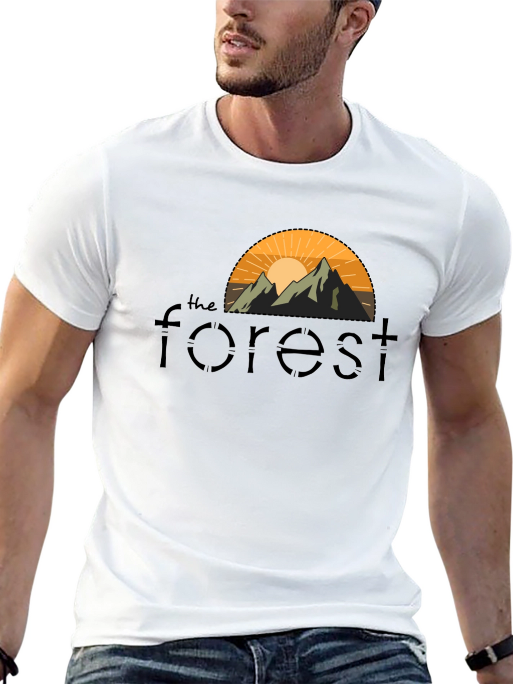 The Forest Graphic Tee - Nature Inspired Design
