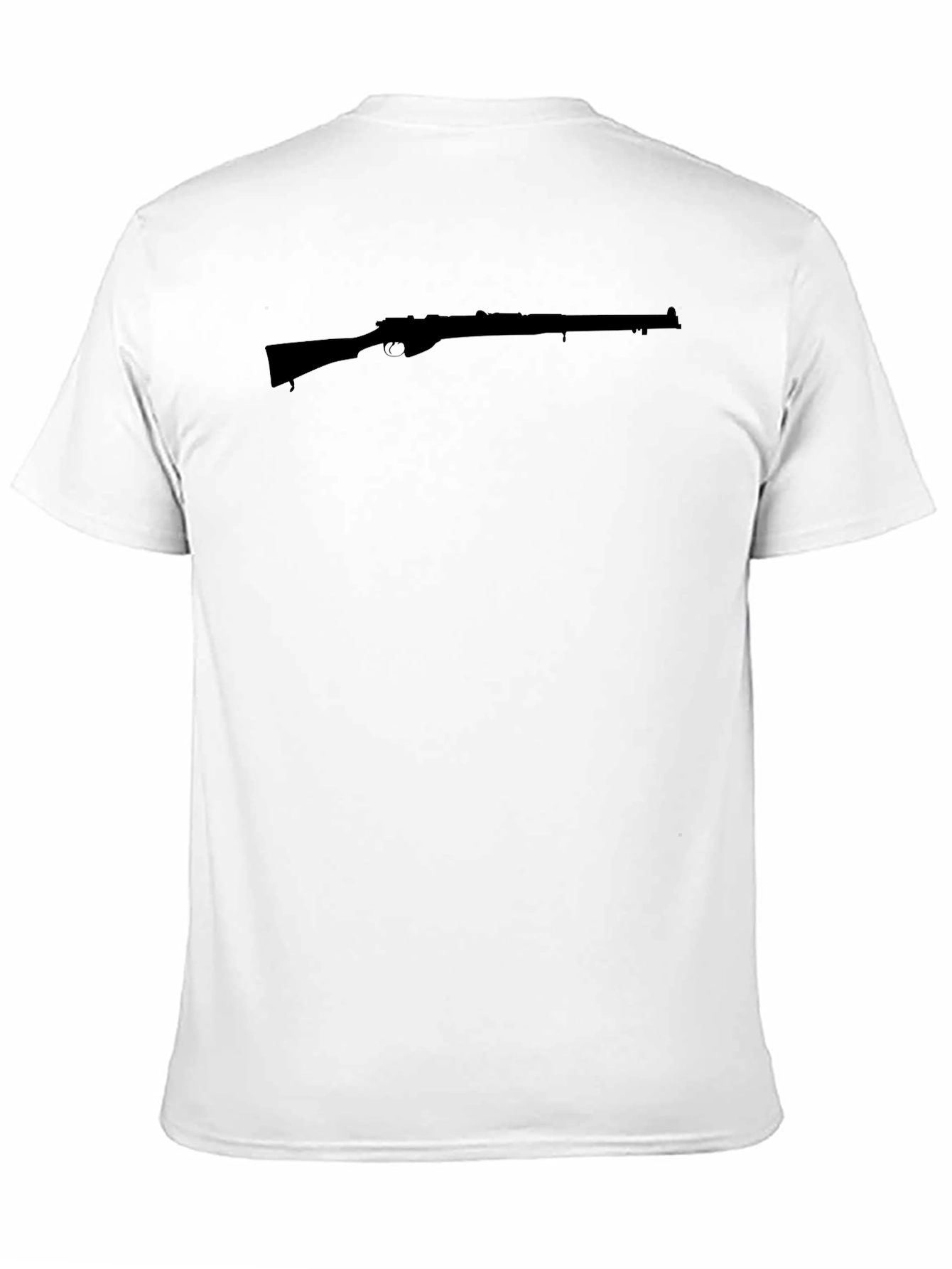 Rifle Graphic Black T-Shirt - Classic Cool