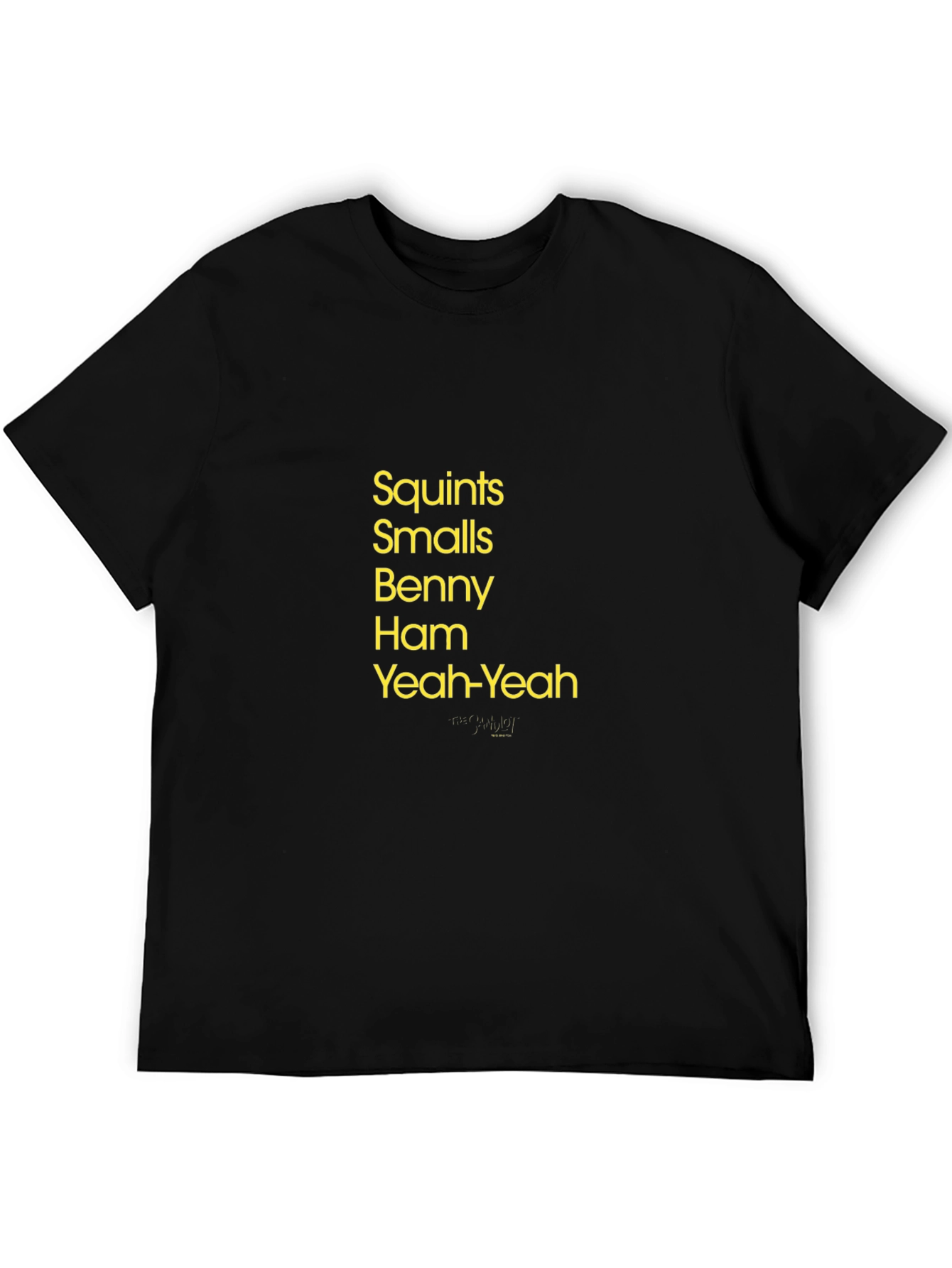Squints Smalls Benny Ham Yeah-Yeah Black T-Shirt