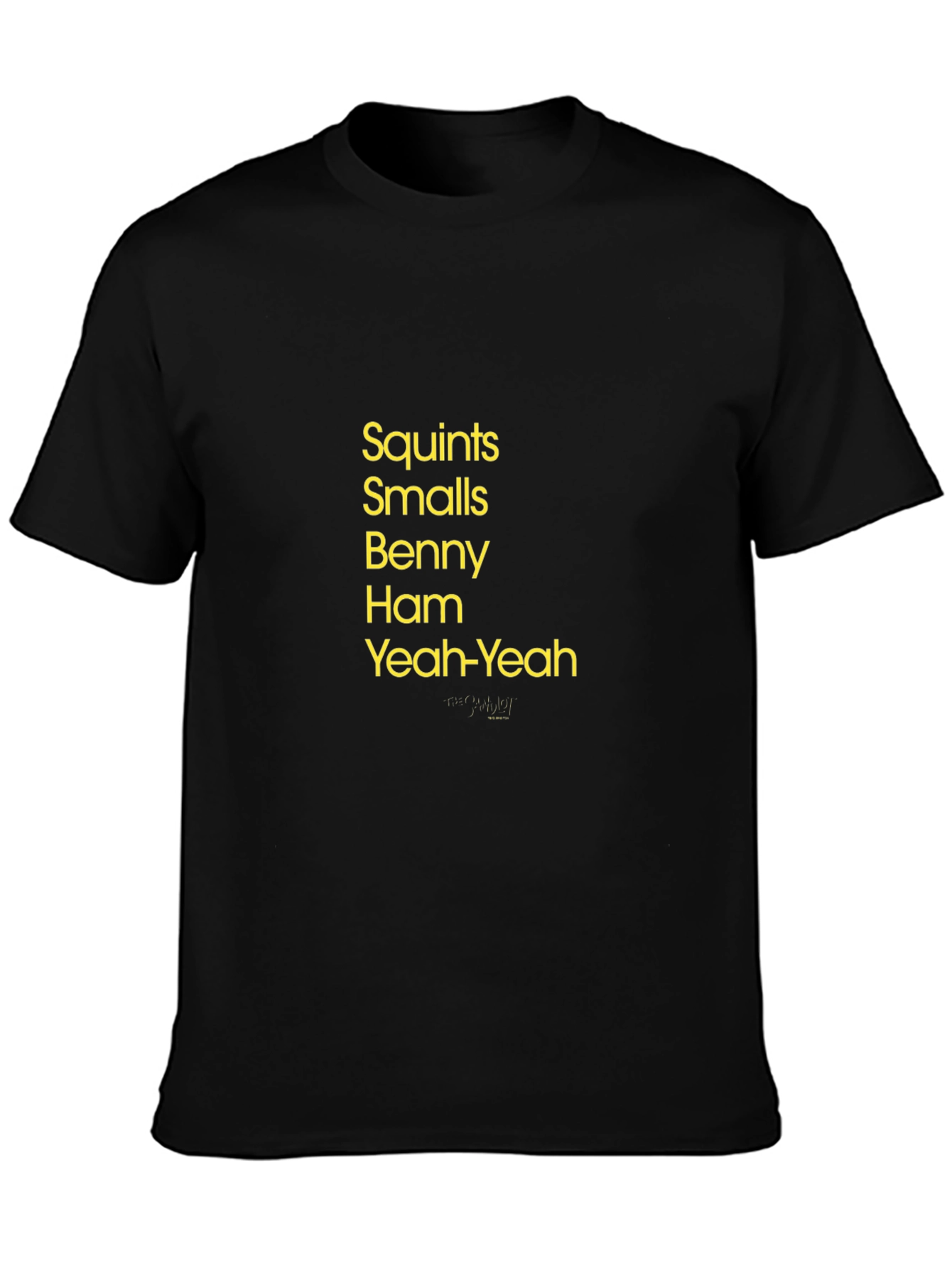 Squints Smalls Benny Ham Yeah-Yeah Black T-Shirt