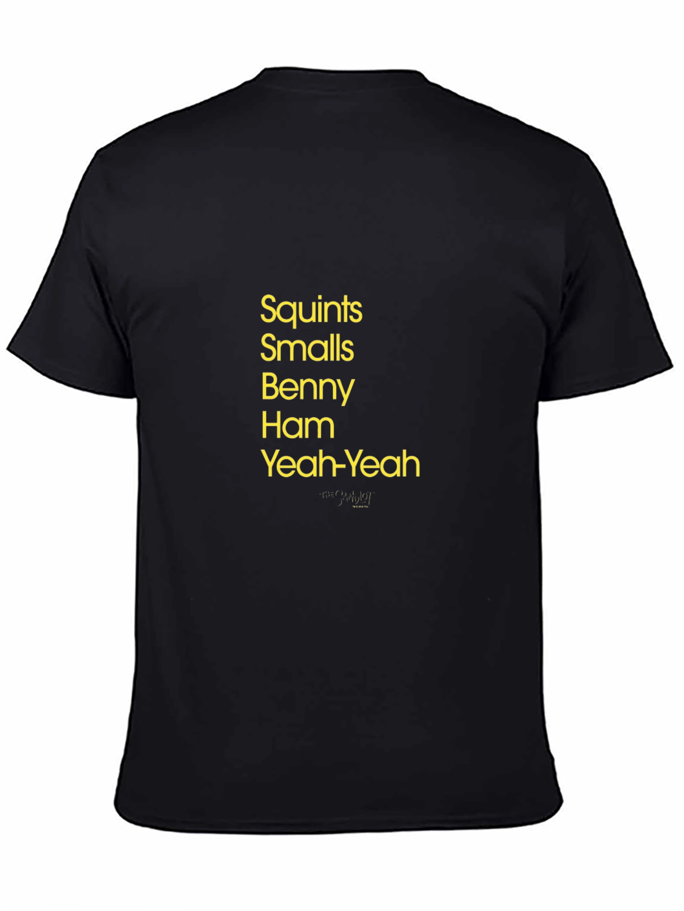 Squints Smalls Benny Ham Yeah-Yeah Black T-Shirt