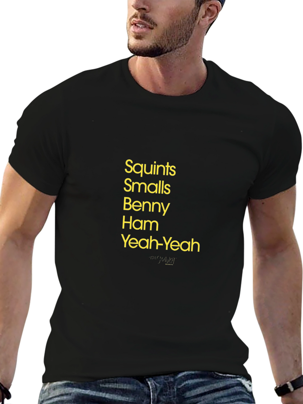 Squints Smalls Benny Ham Yeah-Yeah Black T-Shirt