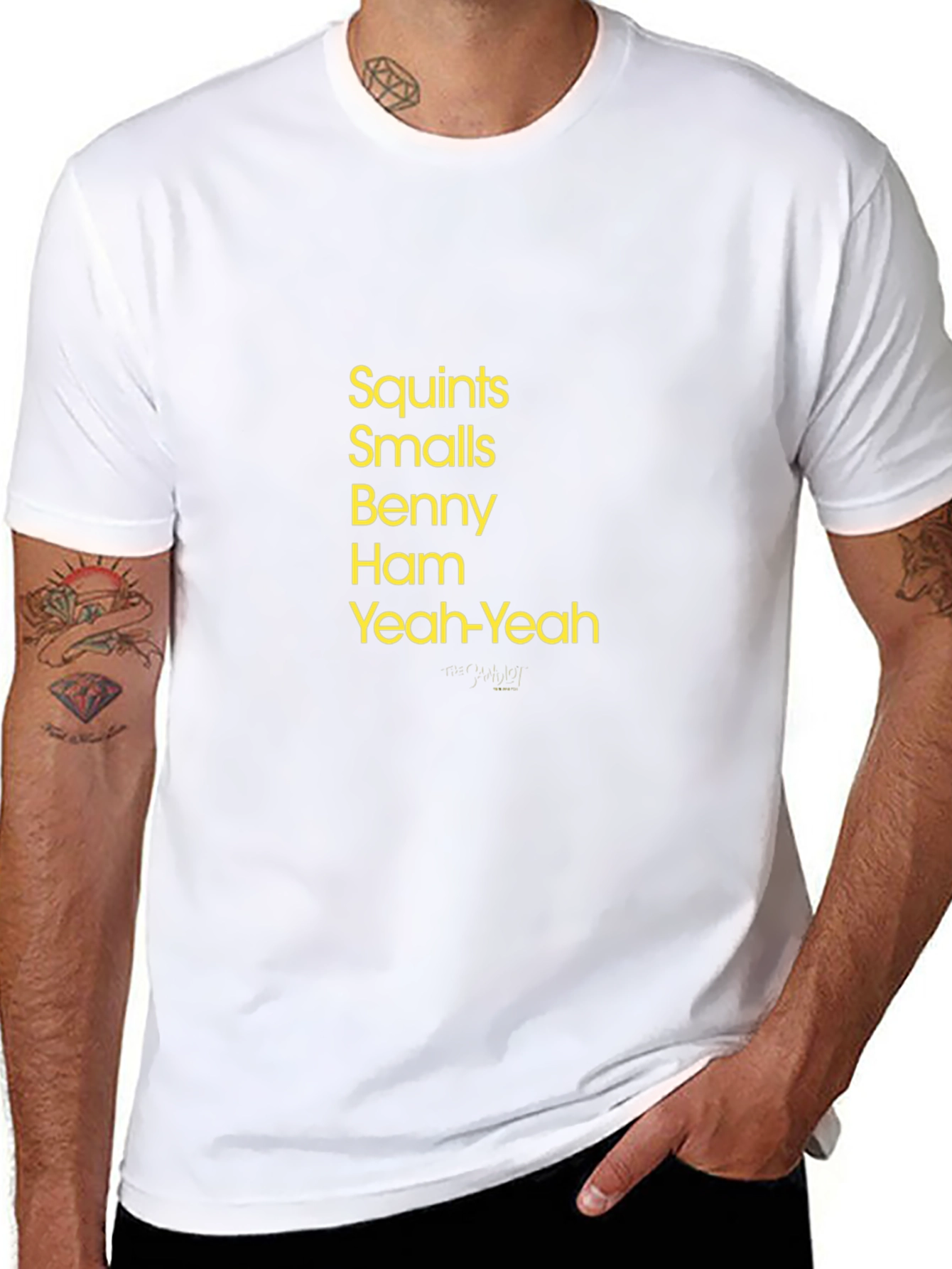 Squints Smalls Benny Ham Yeah-Yeah Black T-Shirt