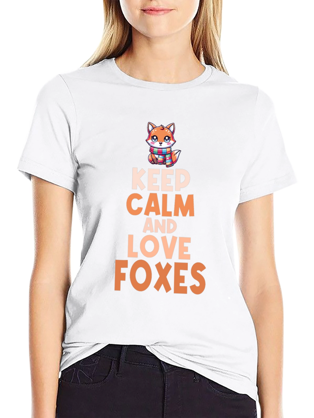 Keep Calm and Love Foxes T-Shirt