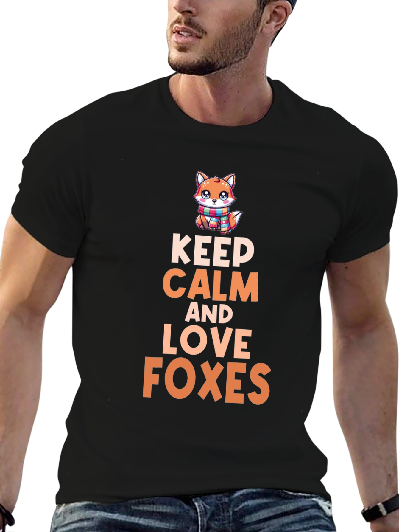 Keep Calm and Love Foxes T-Shirt