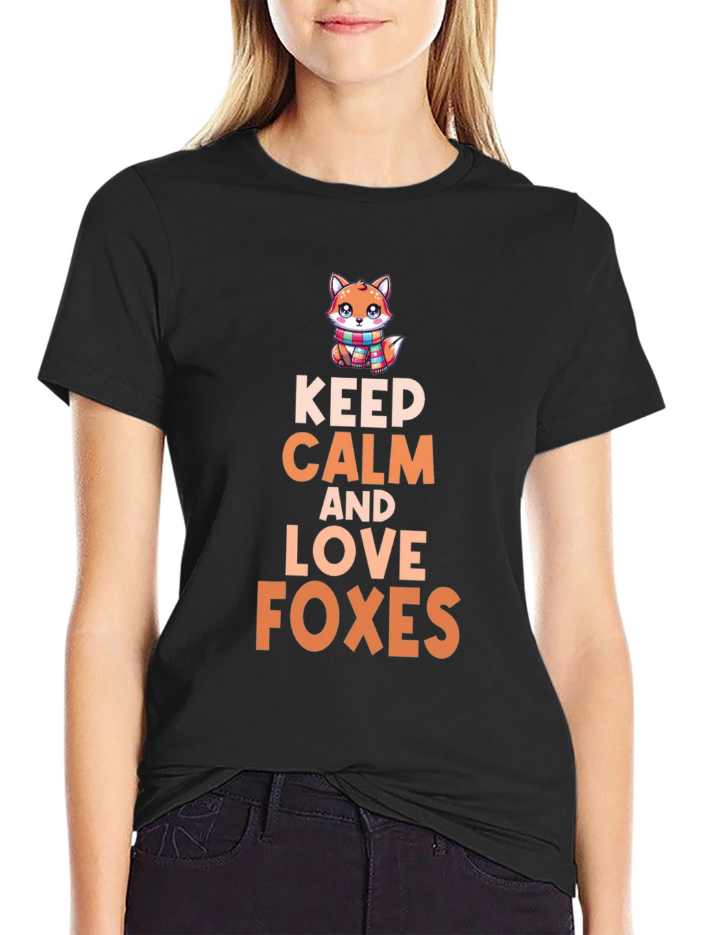 Keep Calm and Love Foxes T-Shirt