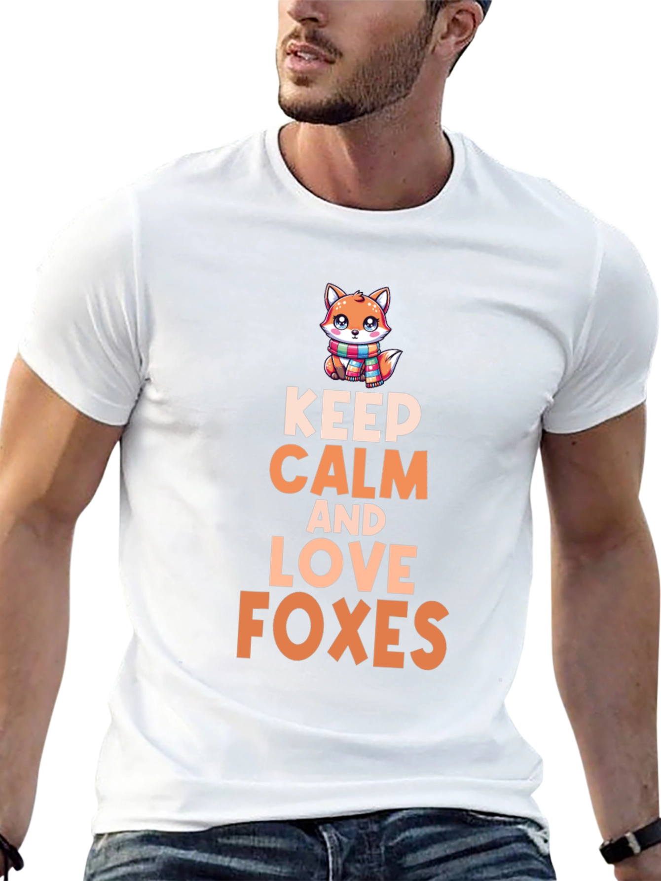 Keep Calm and Love Foxes T-Shirt