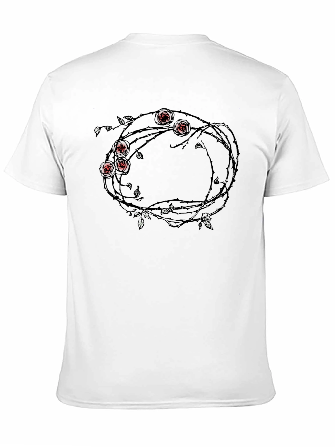Rose Vine Graphic T-Shirt
