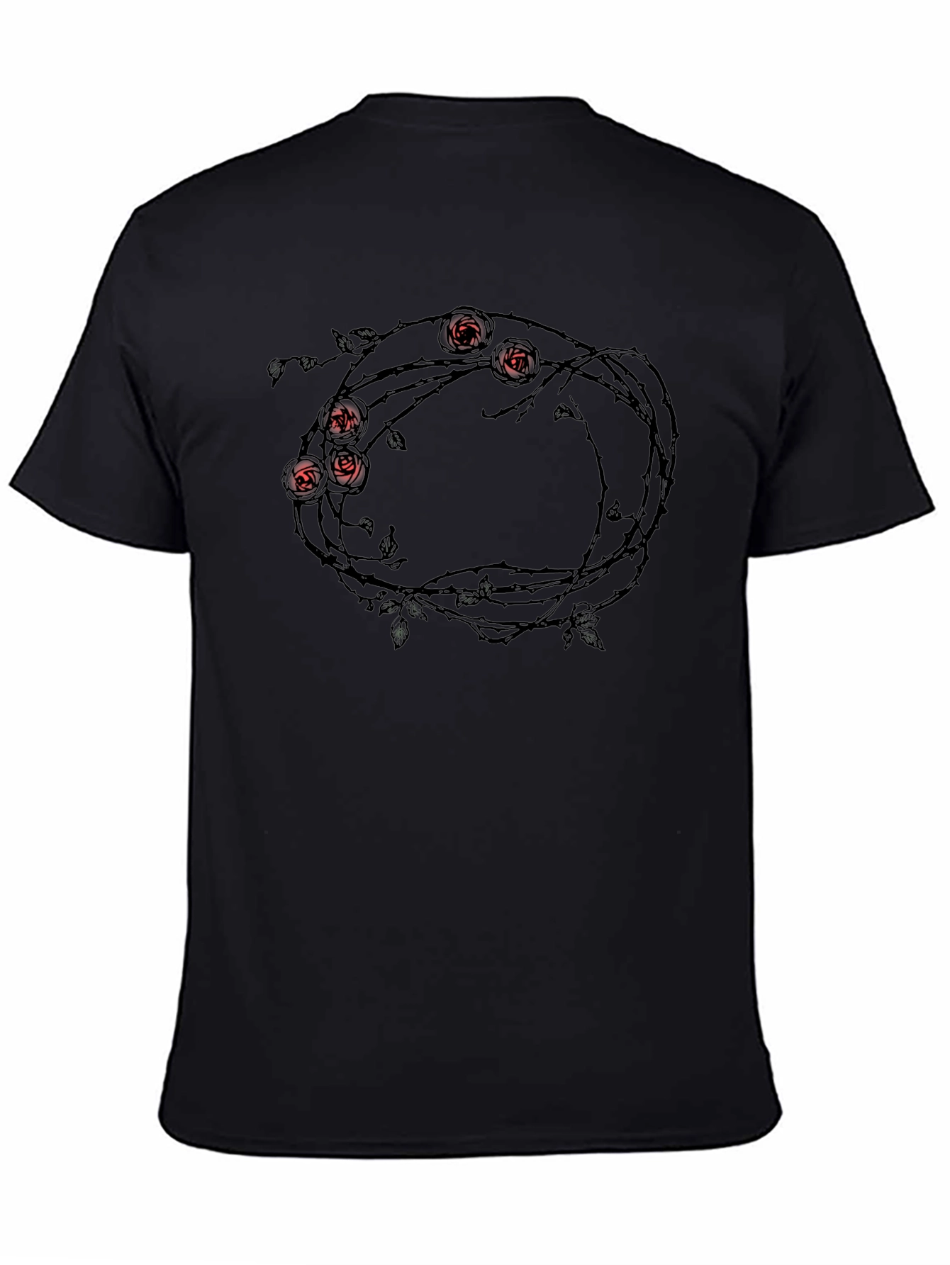 Rose Vine Graphic T-Shirt