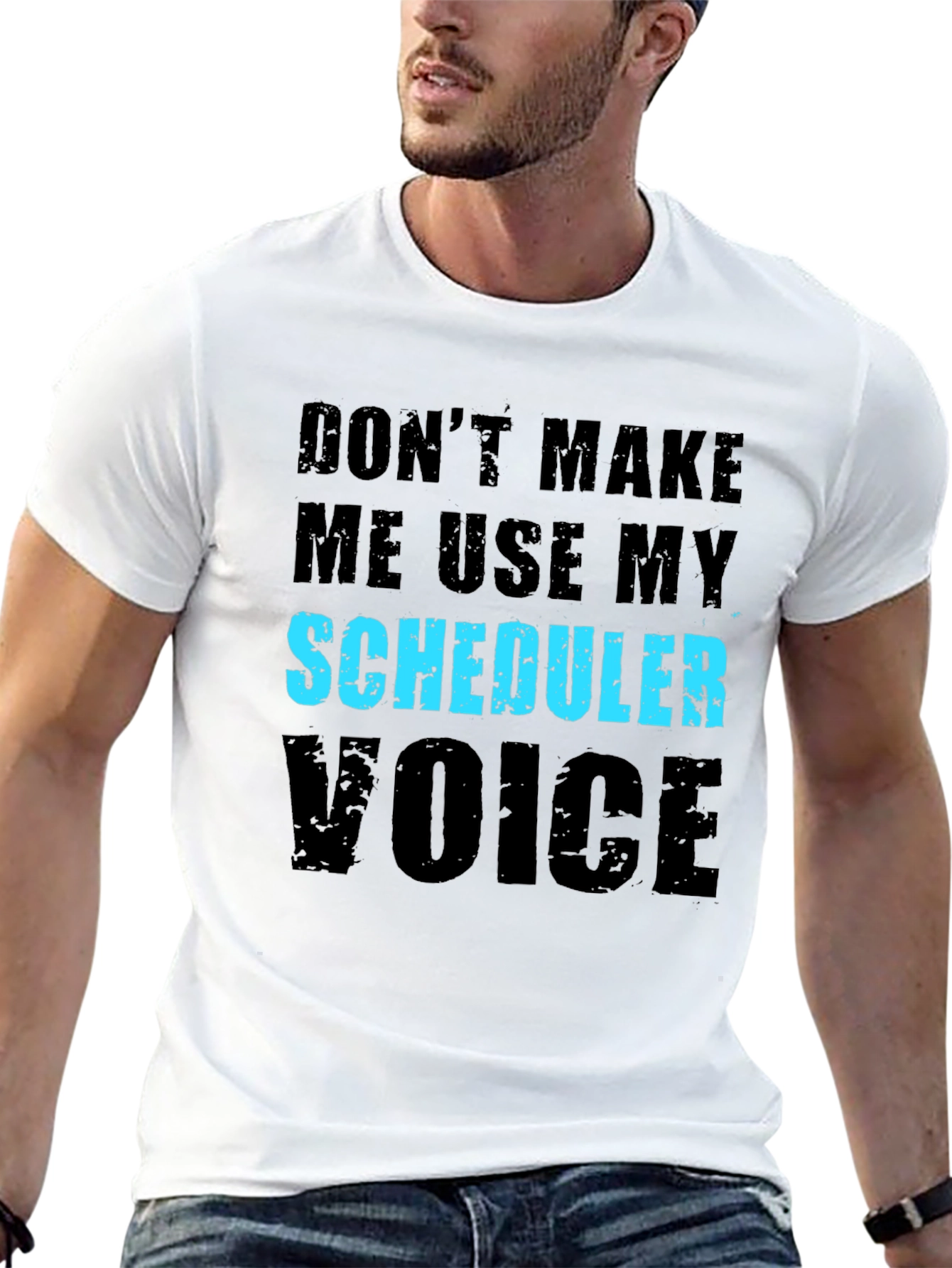 Scheduler Voice T-Shirt - Funny Job Gift