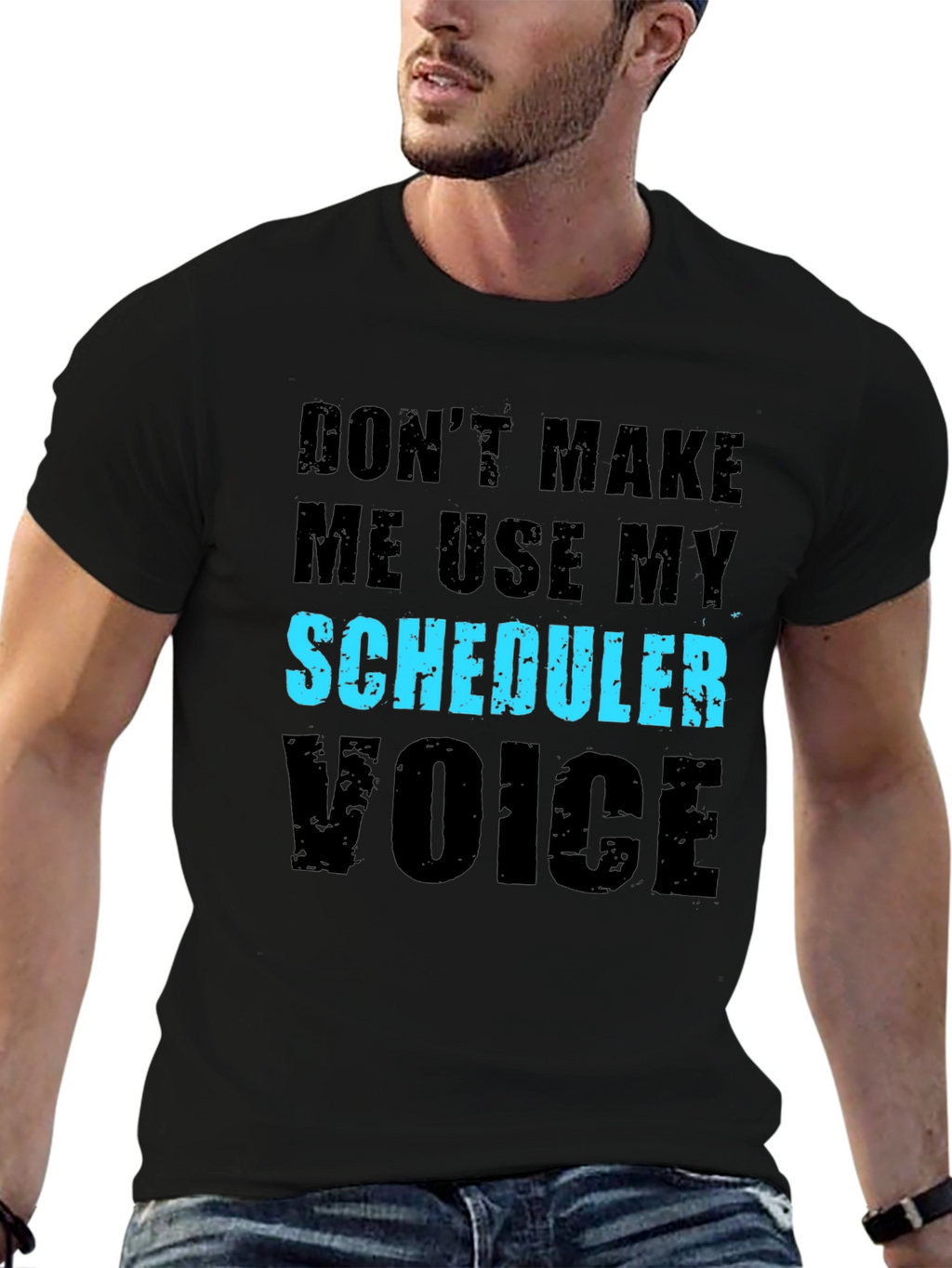 Scheduler Voice T-Shirt - Funny Job Gift