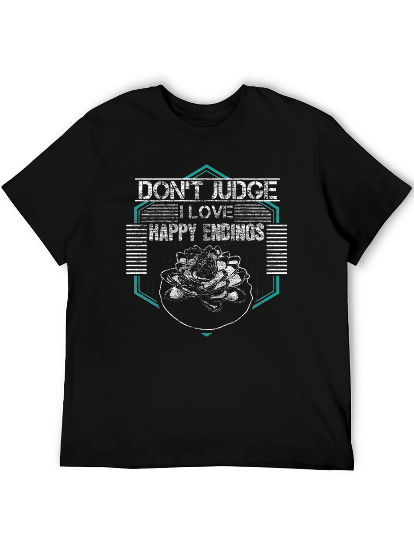 Dont Judge I Love Happy Endings Graphic Tee