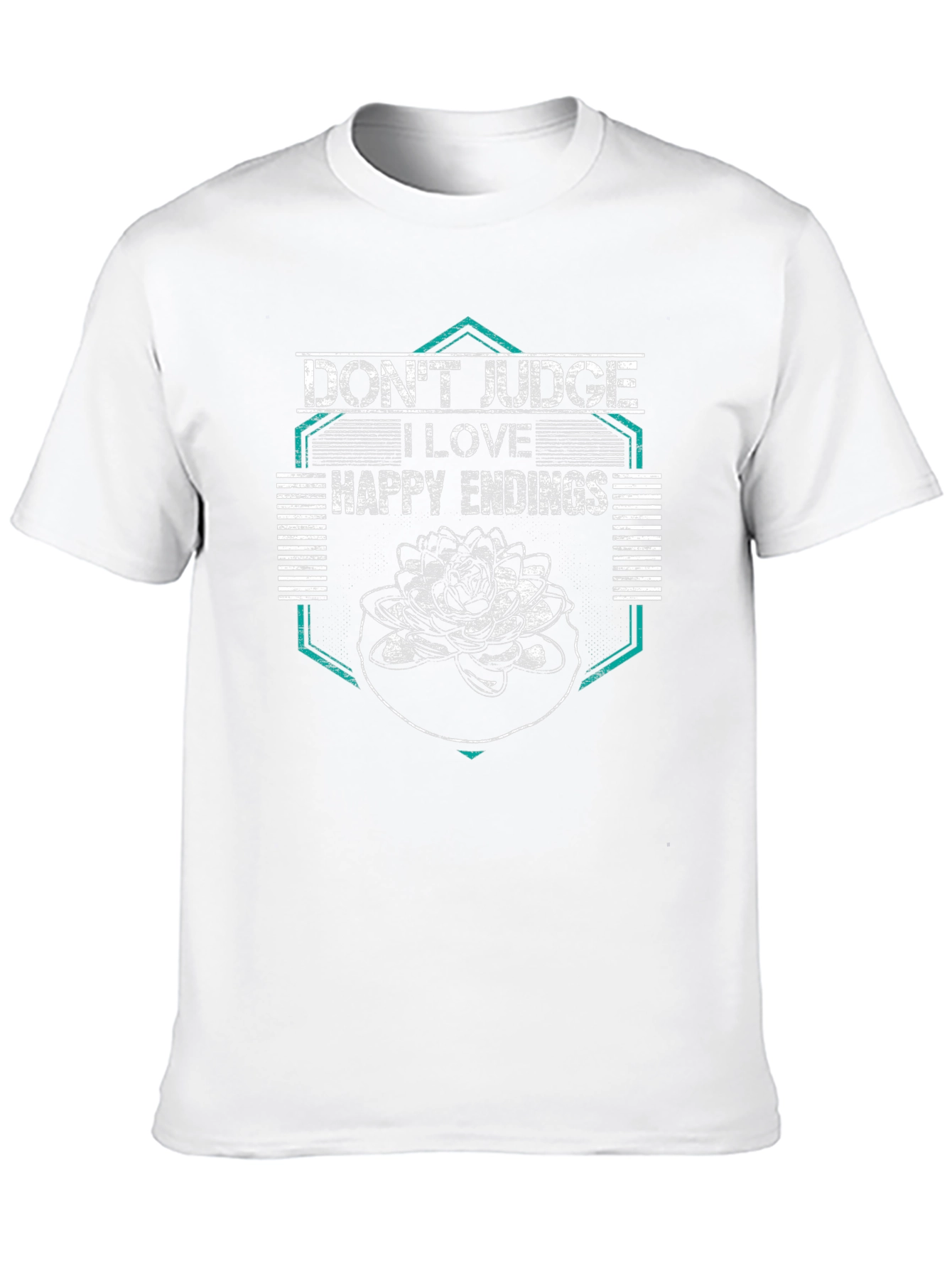 Dont Judge I Love Happy Endings Graphic Tee
