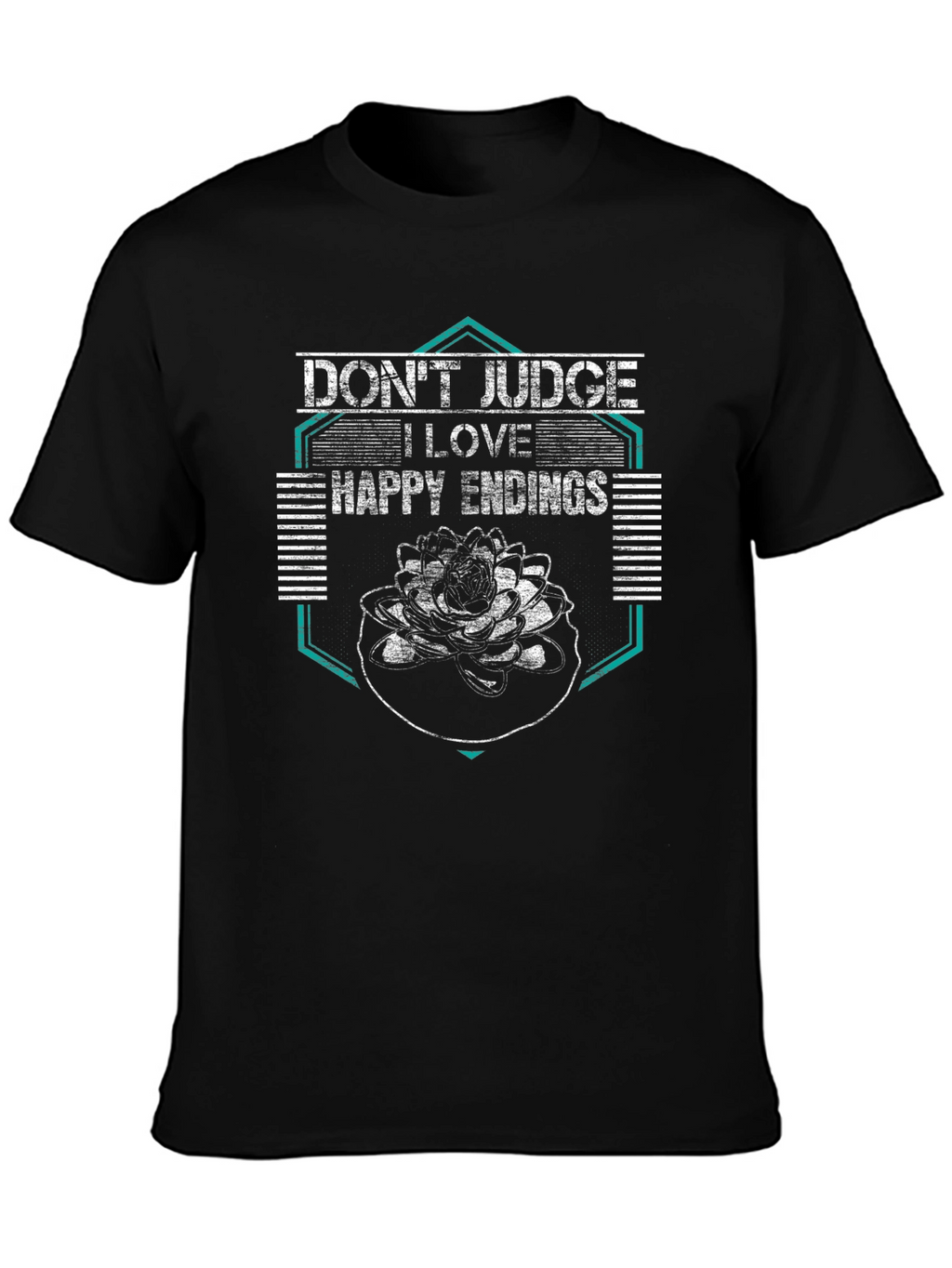 Dont Judge I Love Happy Endings Graphic Tee