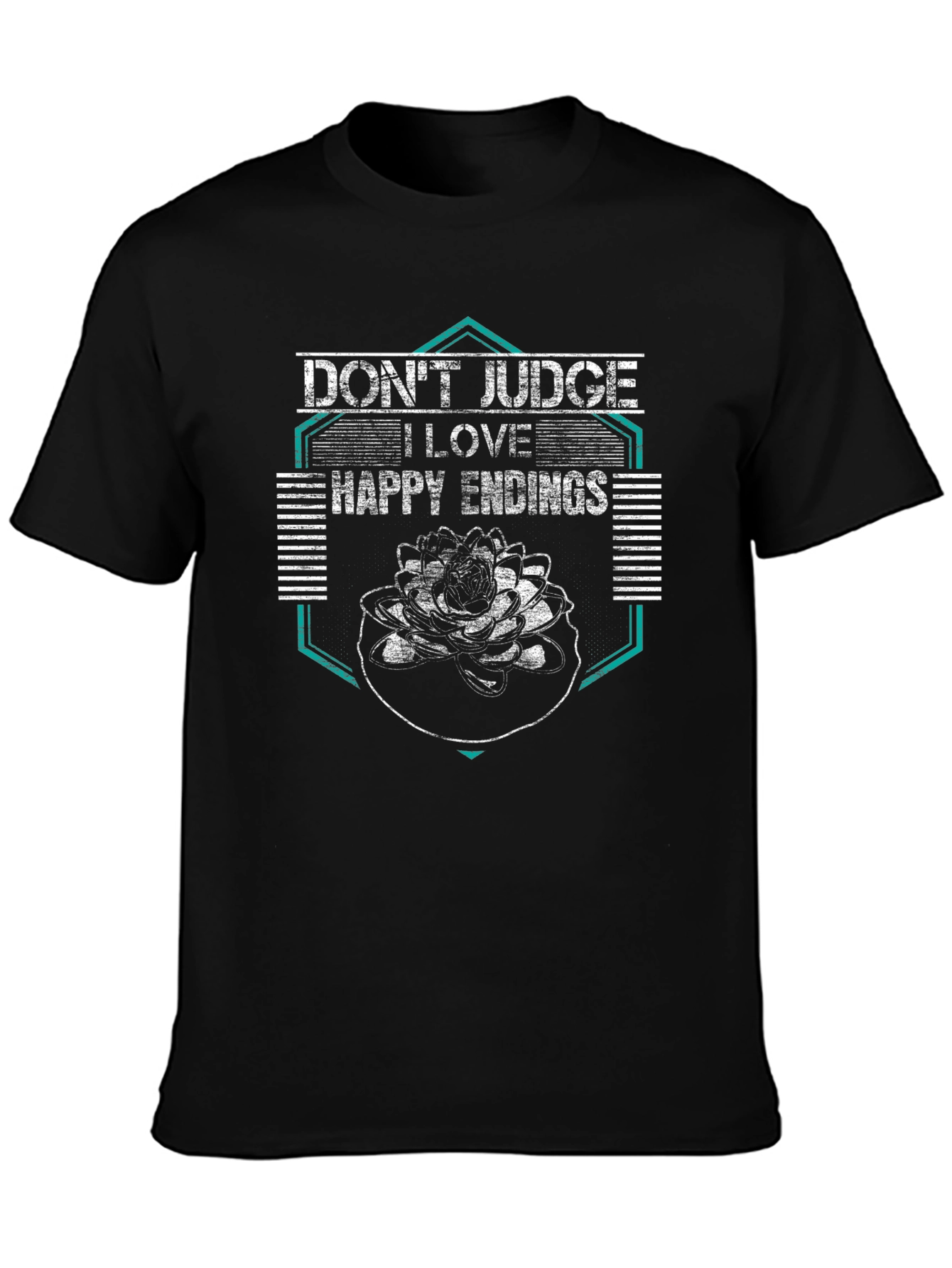 Dont Judge I Love Happy Endings Graphic Tee