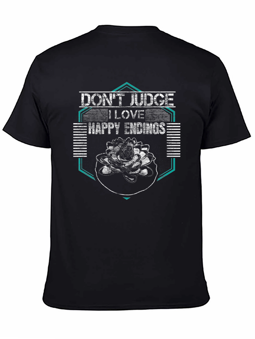 Dont Judge I Love Happy Endings Graphic Tee