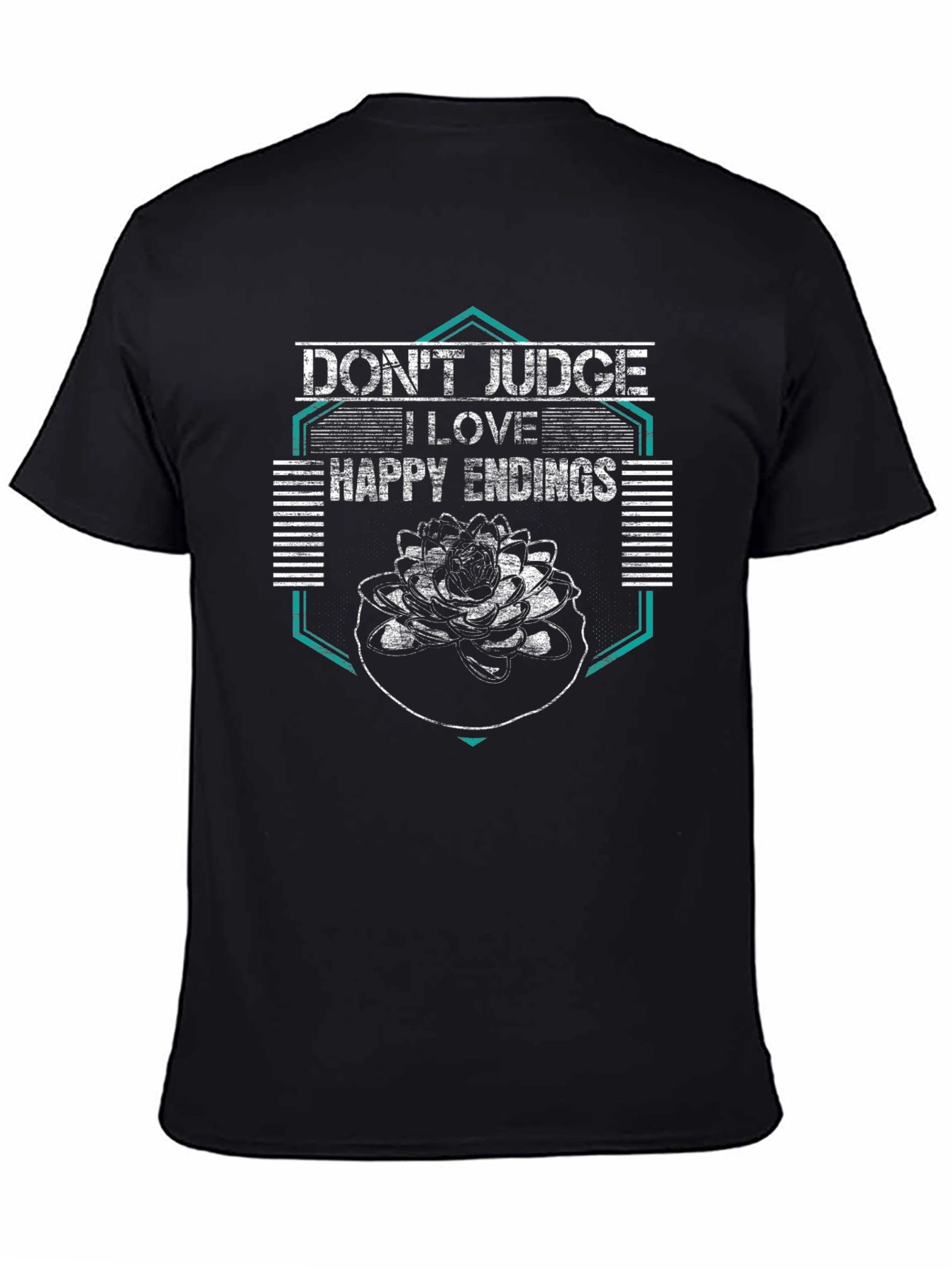 Dont Judge I Love Happy Endings Graphic Tee