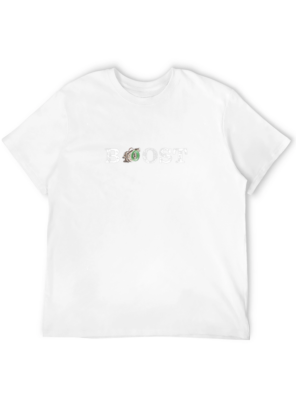 Boost Turbo Graphic Tee - Mens Black Cotton T-Shirt