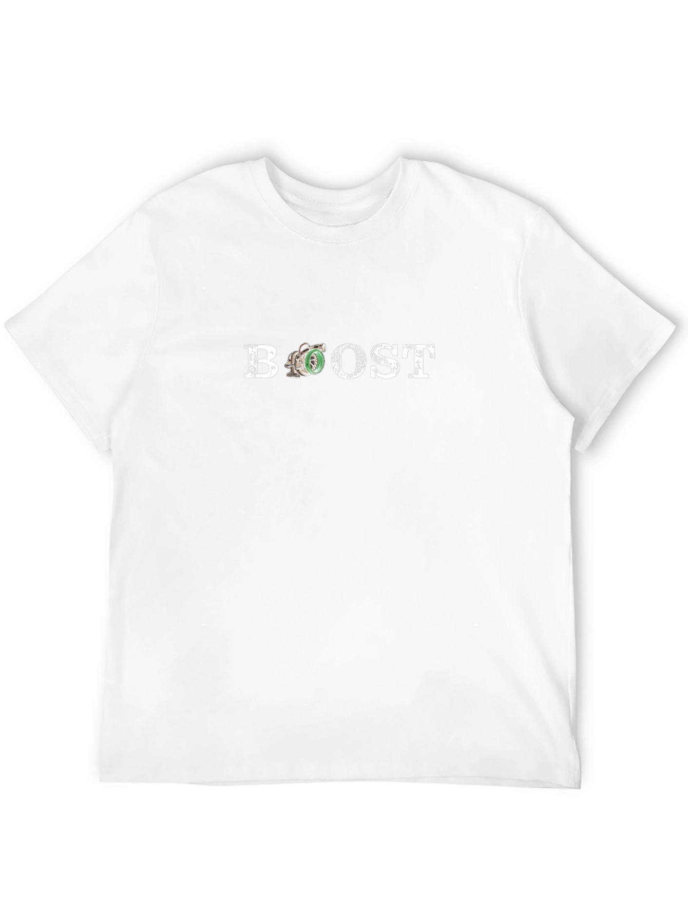 Boost Turbo Graphic Tee - Mens Black Cotton T-Shirt