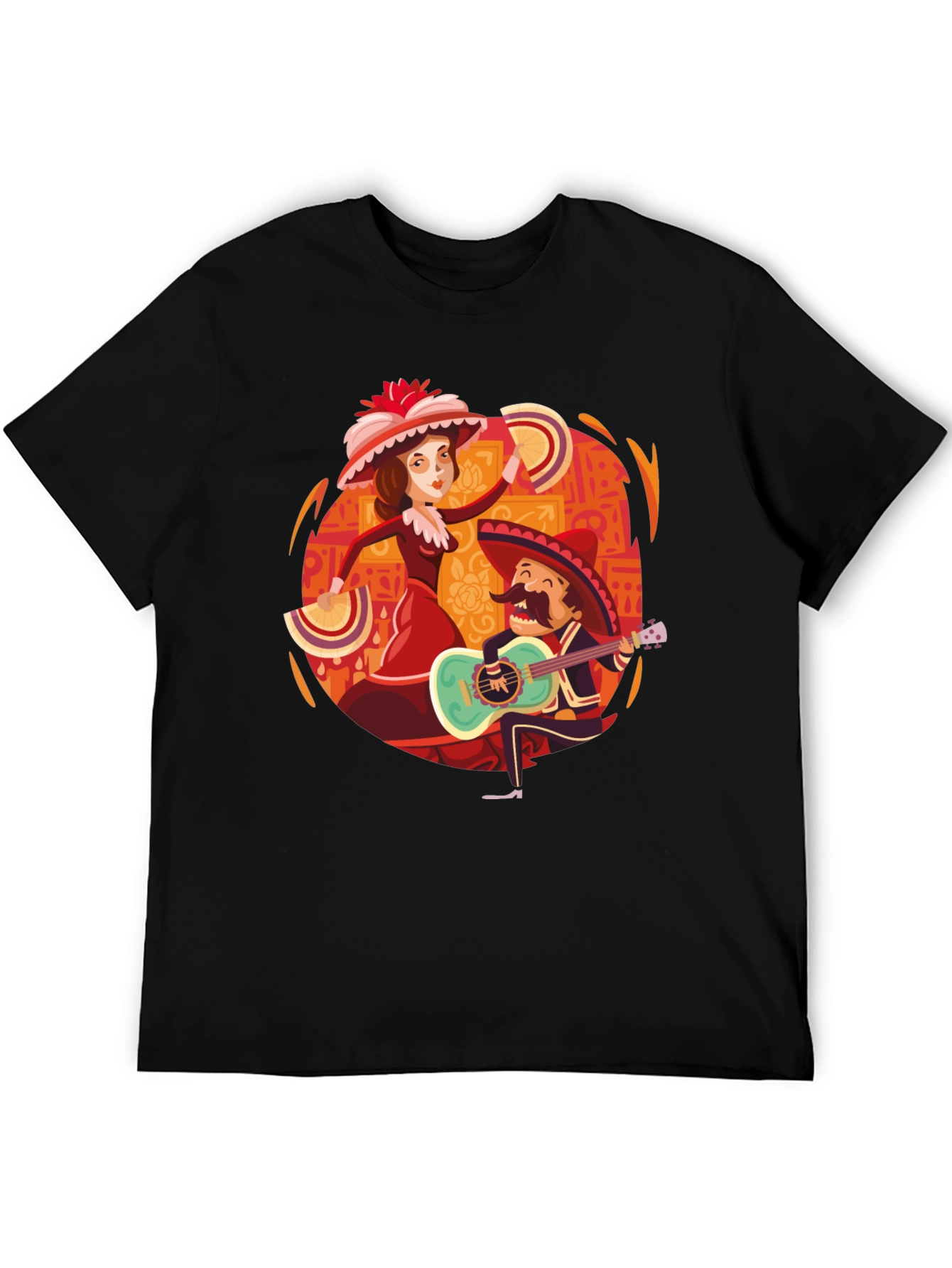 Day of the Dead Tee: Mariachi & Dancer