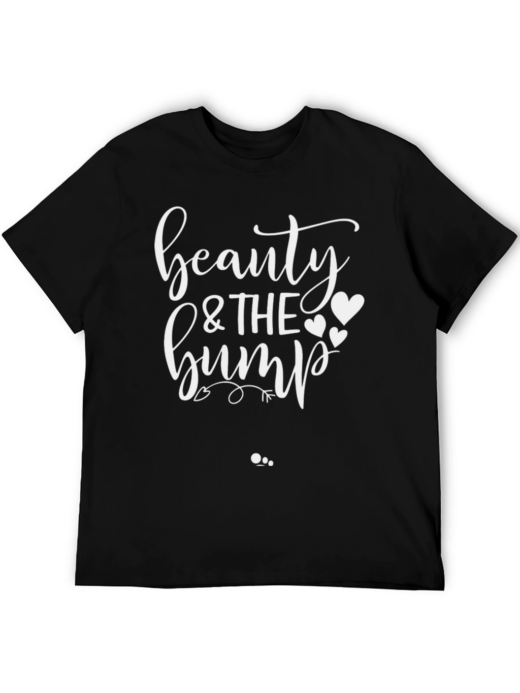 Beauty & The Bump Maternity Tee - Stylish Mom-to-Be